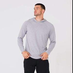 ALO Yoga Men’s “Core Hooded Runner” Hoodie (M)